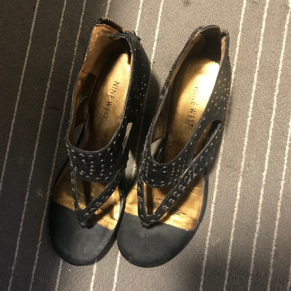 Nine West Wedge Sandals - Picture 1 of 1